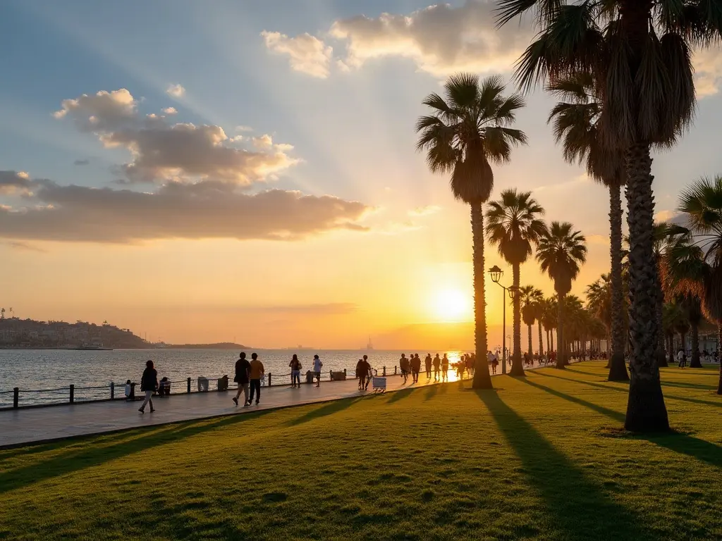 İzmir Kordon manzarası